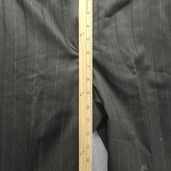 Ann Taylor Business Slacks Trousers Pinstripe Baggy Career - Picture 3 of 9